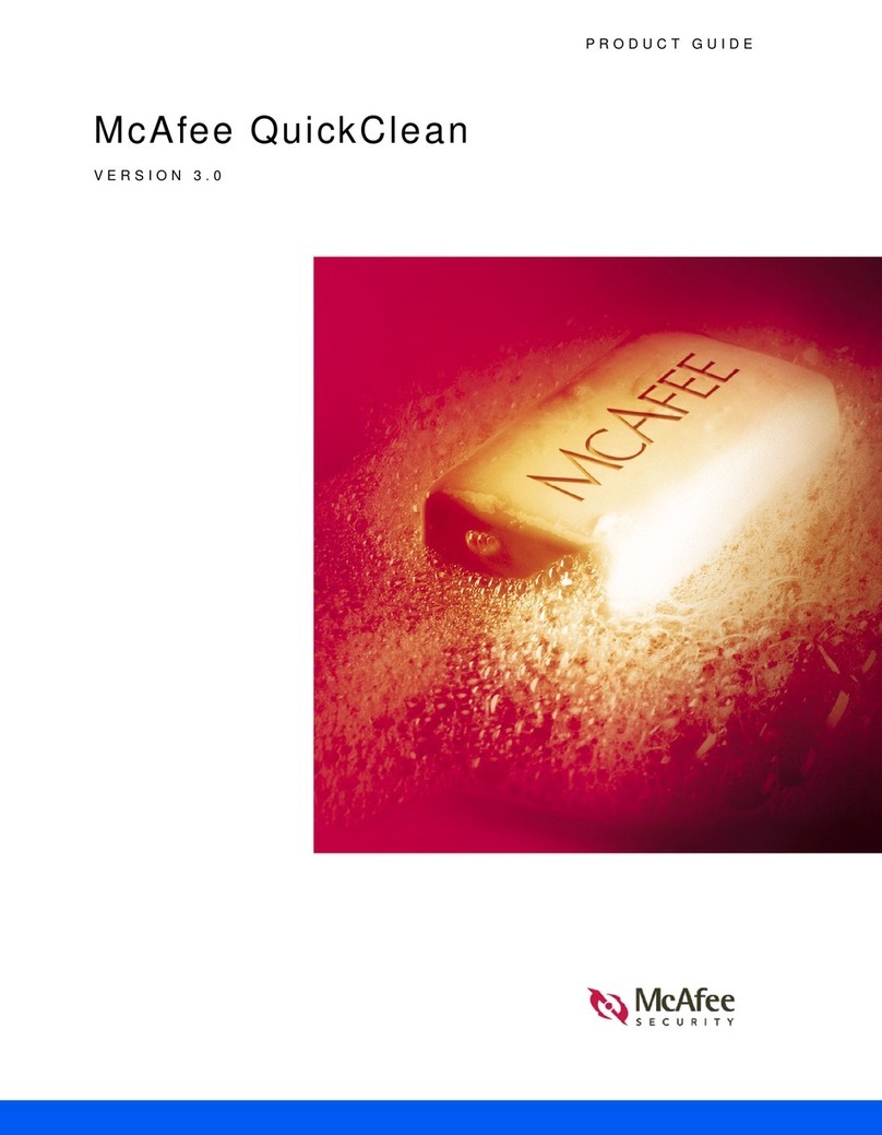 McAfee QUICKCLEAN 3.0 Manuale utente McAfee QUICKCLEAN 3.0 Manuale utente