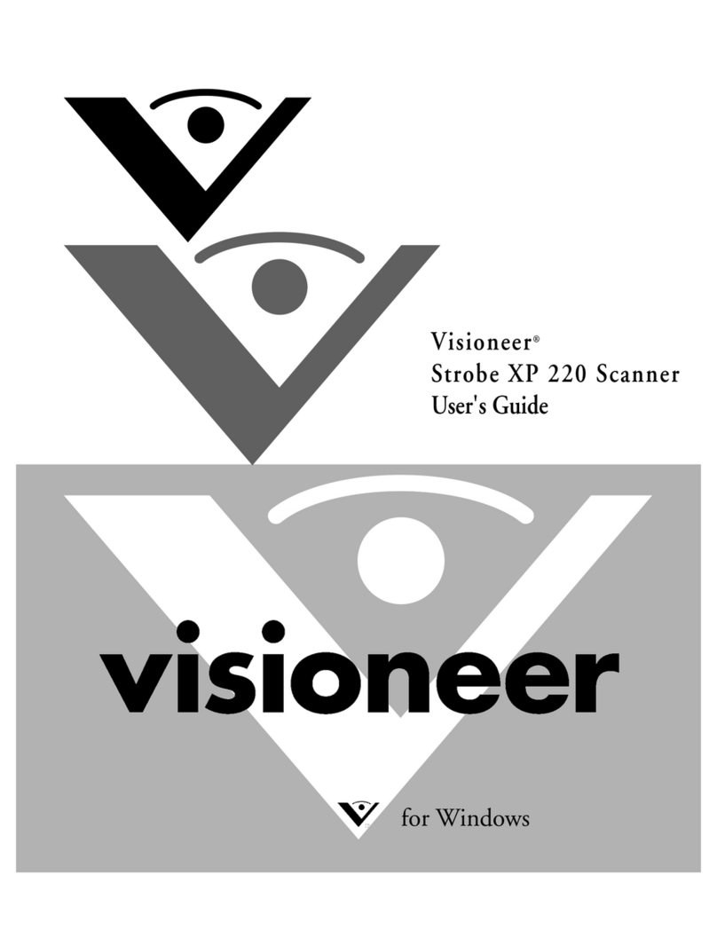 Visioneer Strobe XP 220 Manuale utente