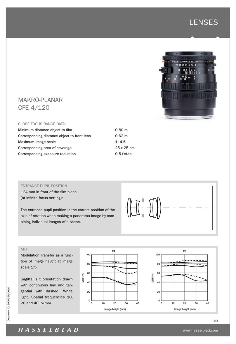 Hasselblad CFE 4-120 Manuale utente