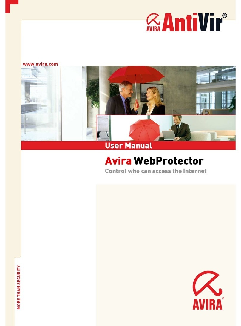 AVIRA WEBPROTECTOR Manuale utente