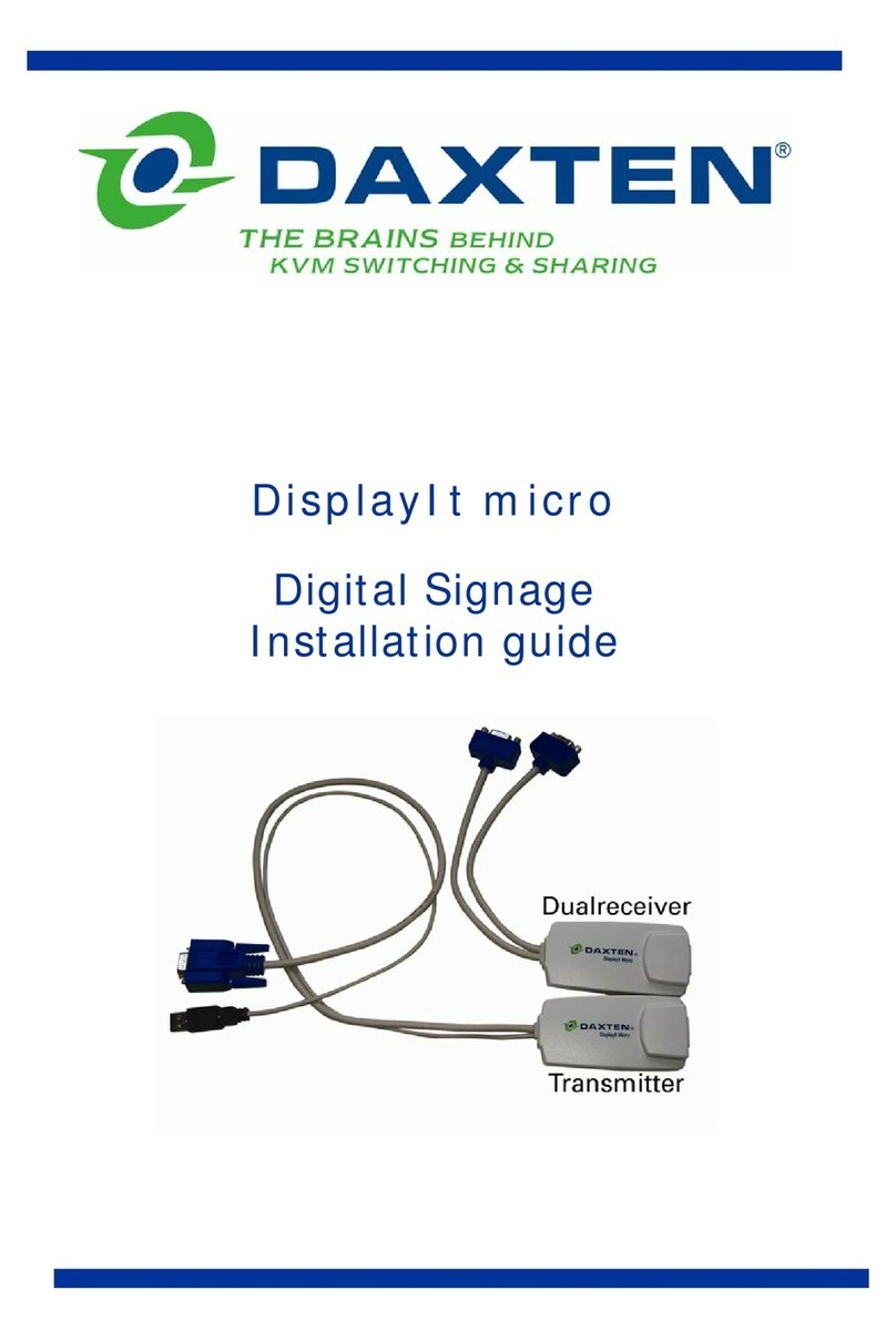 Daxten DISPLAYIT MICRO Manuale utente