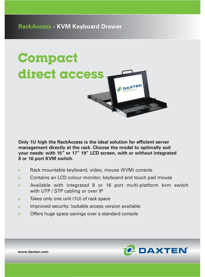 Daxten RACKACCESS - Manuale utente