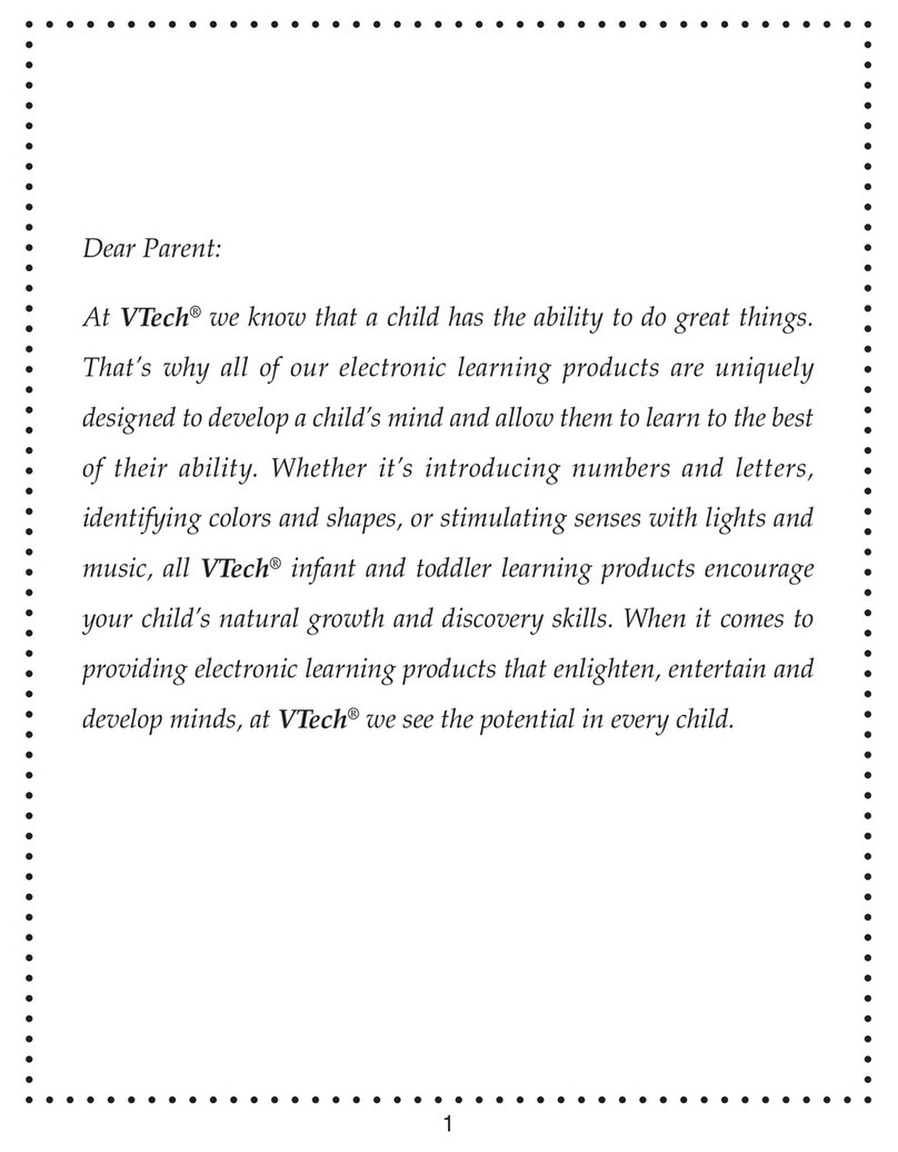 V-tech Alphapillar Manuale utente