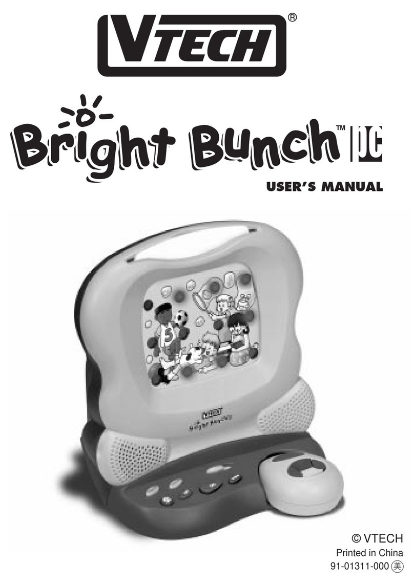 V-tech Bright Bunch PC Manuale utente