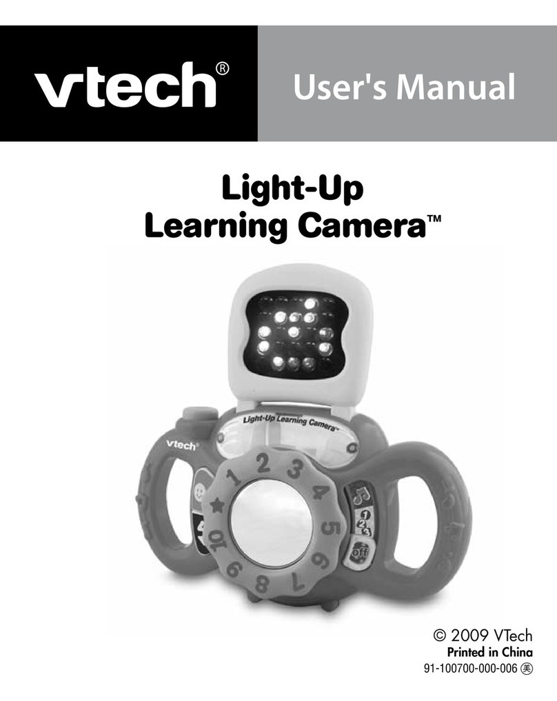 V-tech 80-100700 - Light-Up Learning Camera Manuale utente