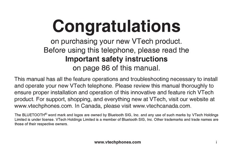 V-tech LS5146 Important s Manuale utente