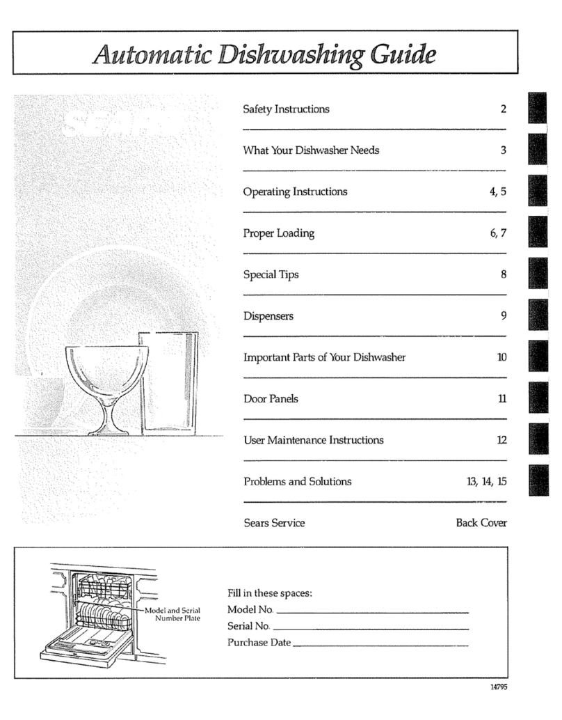 Sears SR5500 Guide Manuale utente