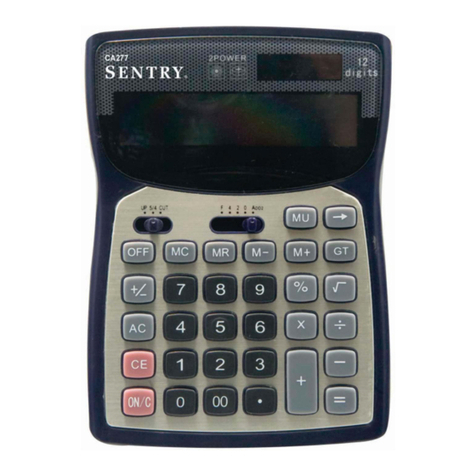 Sentry CA277 Manuale utente