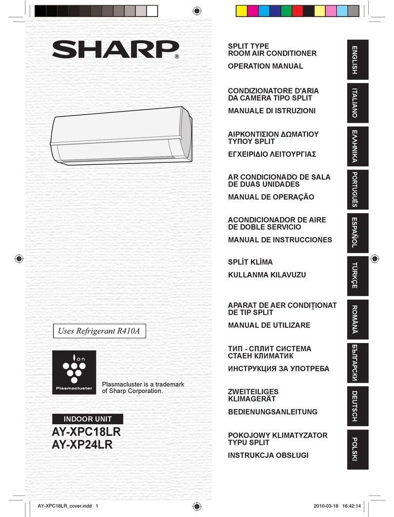 Sharp AY-XP24LR Manuale utente
