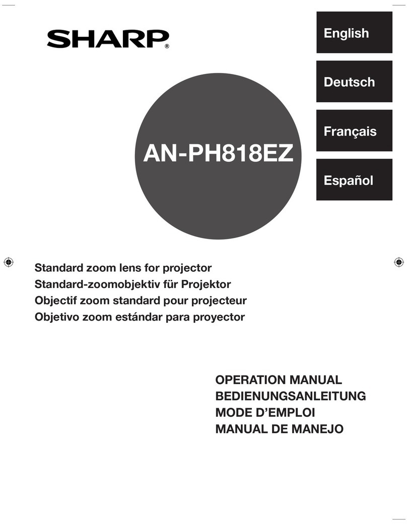 Sharp AN-PH818EZ Manuale utente