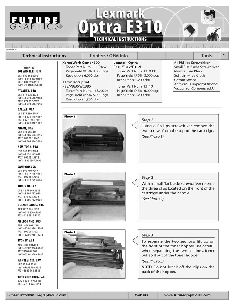 Lexmark Optra E310 Manuale del proprietario