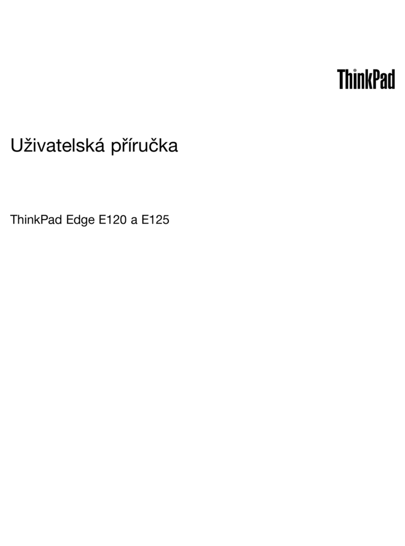 Lenovo ThinkPad Edge E120 Manuale