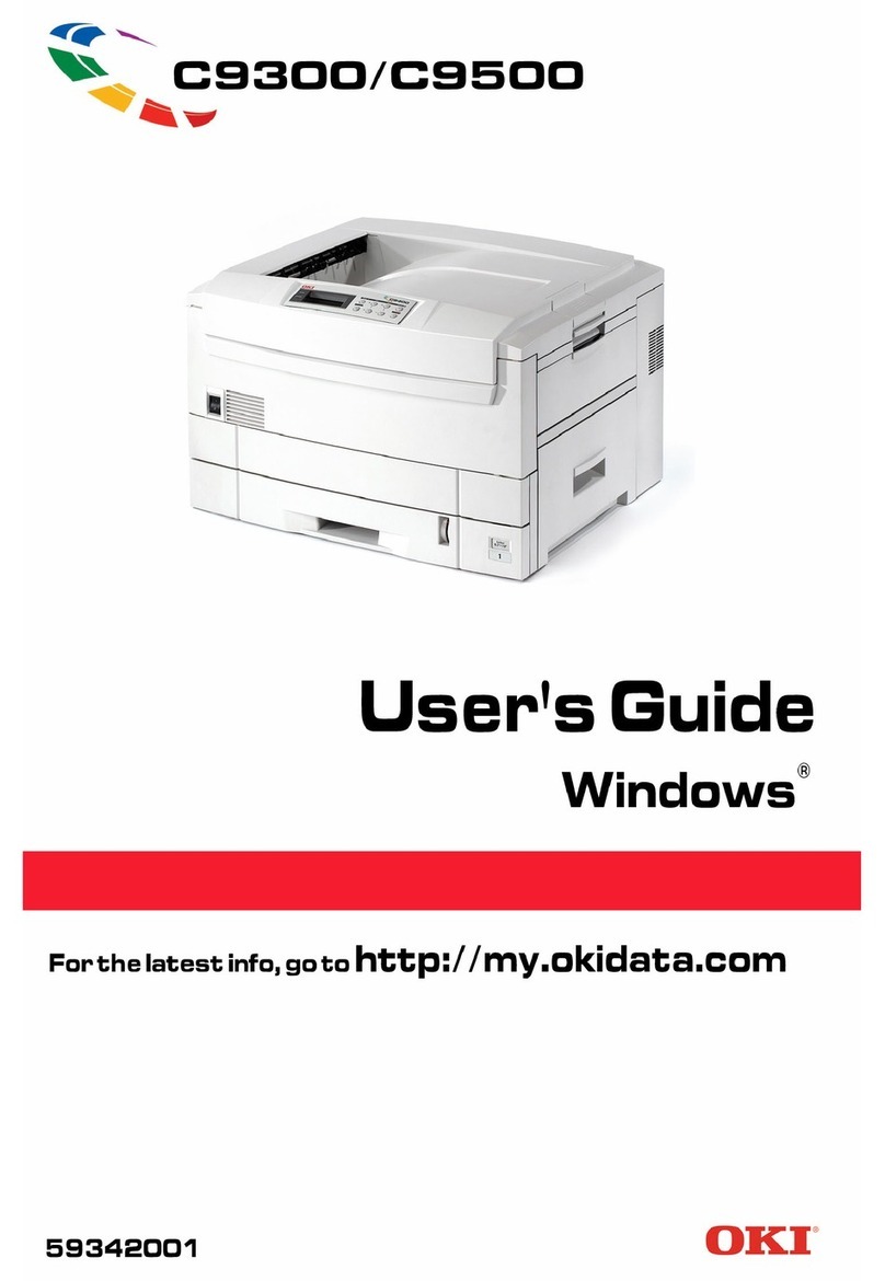 Oki C9300 Series Manuale utente