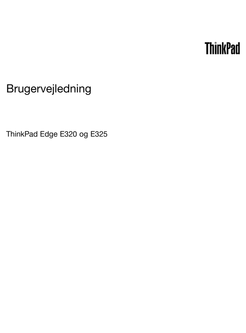 Lenovo ThinkPad Edge E320 Documento tecnico