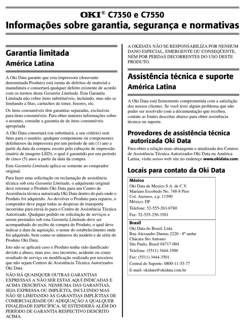 Oki C7350hdn Manuale del proprietario