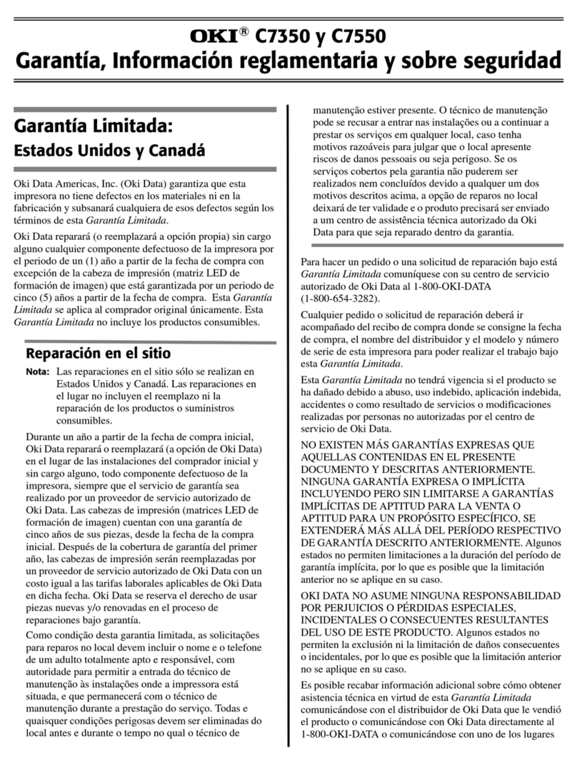Oki C7350hdn Manuale del proprietario