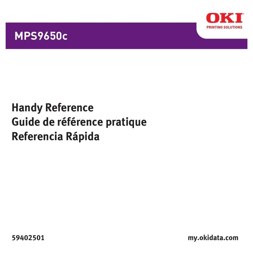 Oki MPS9650c Manuale di servizio