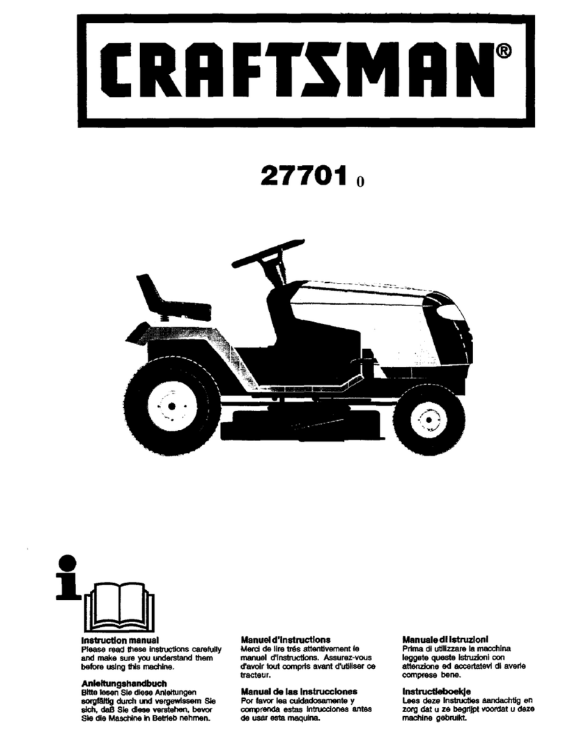 Craftsman 27701 Manuale utente