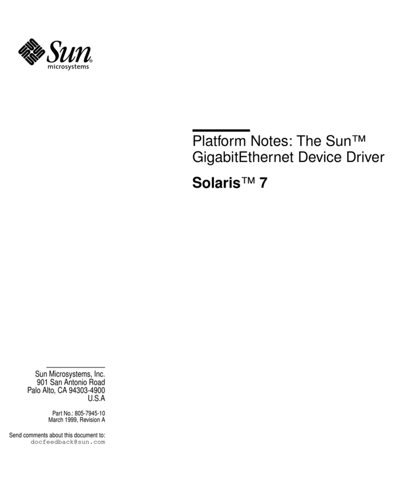 Sun Microsystems Solaris 7 Manuale utente