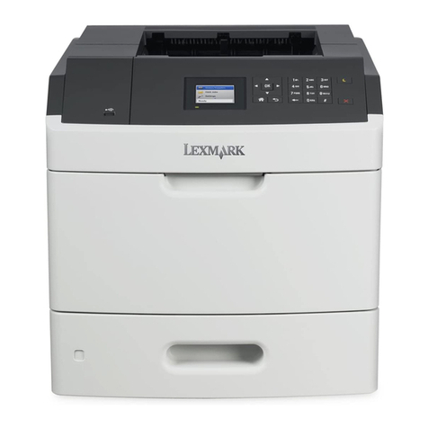 Lexmark MS810 Series Manuale utente