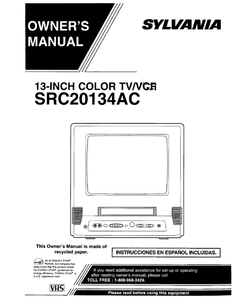 Sylvania SRC20134AC Manuale utente