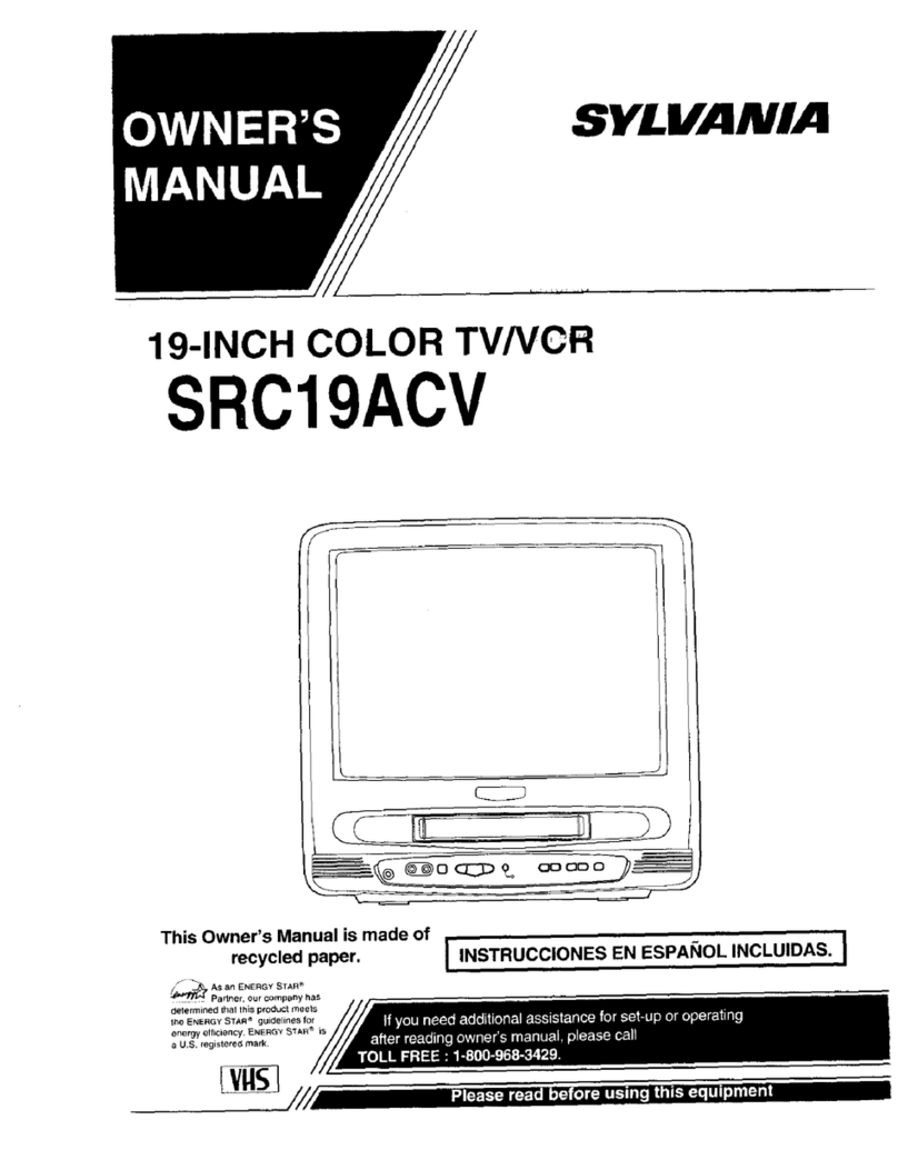 Sylvania SRC19ACV Manuale utente