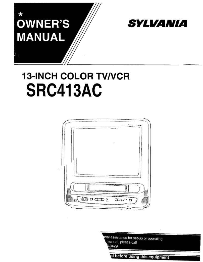 Sylvania SRC413AC Manuale utente