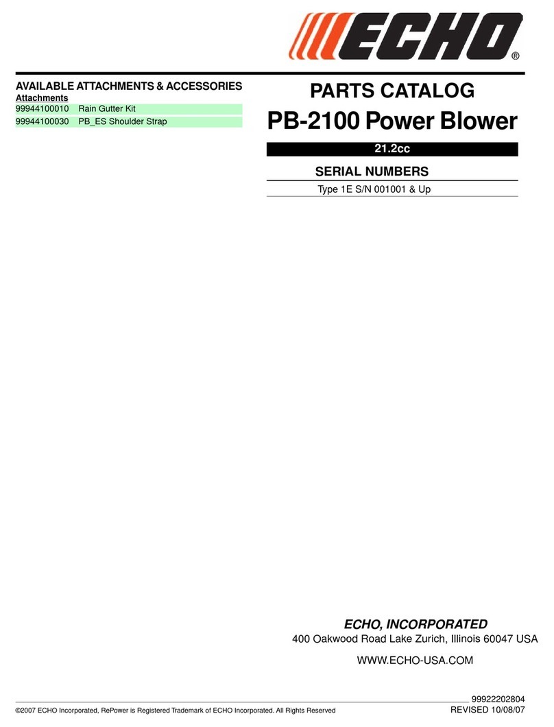 Echo PB-2100 Manuale di istruzioni