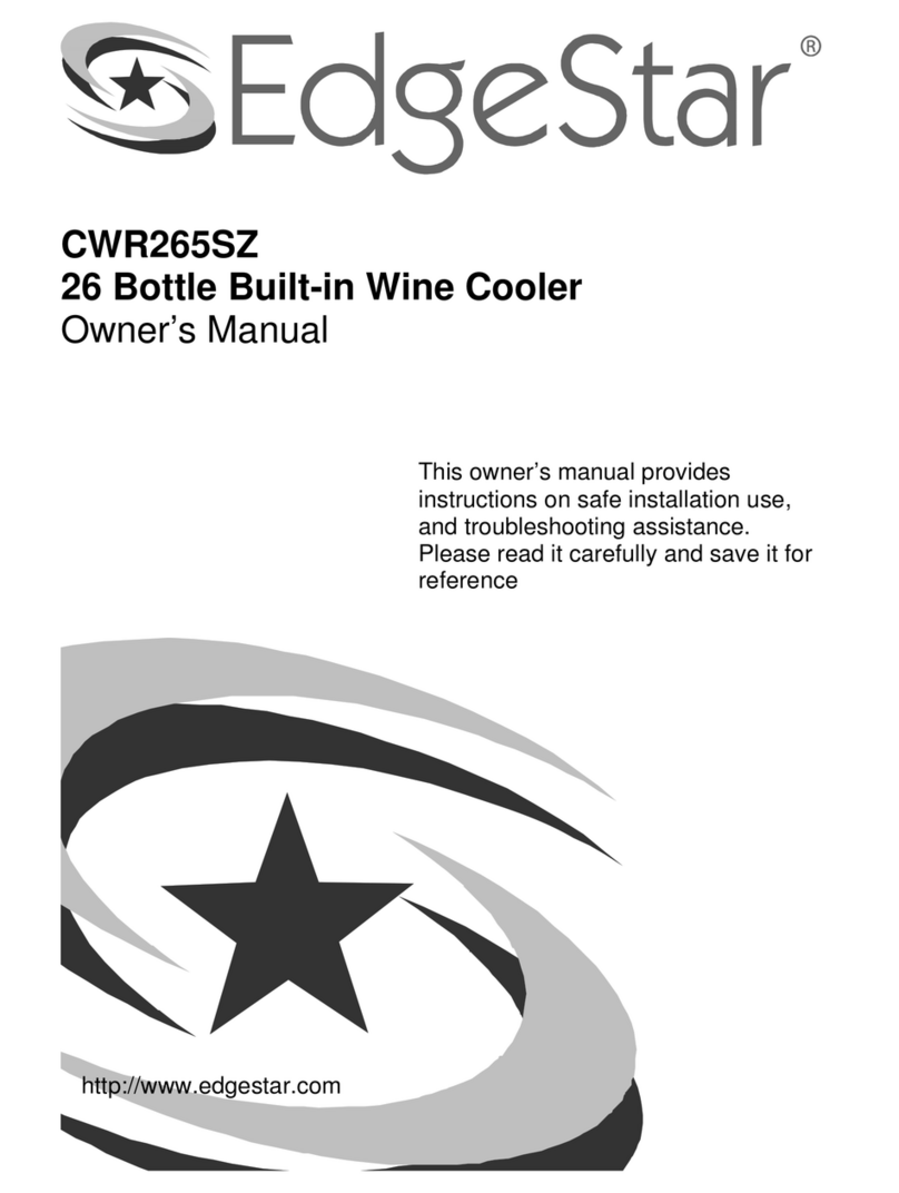 EdgeStar CWR265SZ Manuale utente