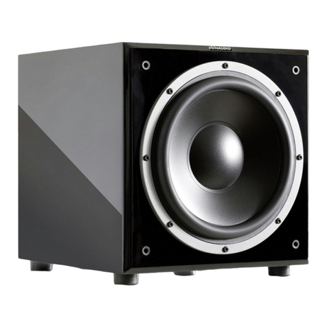 Dynaudio SUB 600 Manuale utente