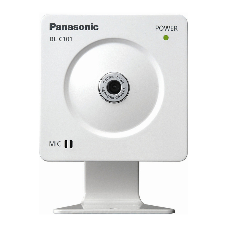 Panasonic BL-C101A - Fixed MPEG-4 Network Camera Manuale utente