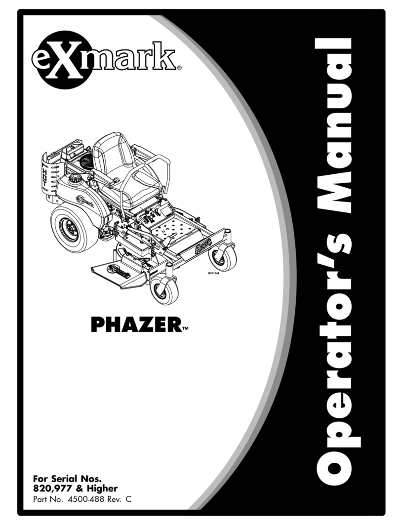 Exmark Phazer Manuale utente