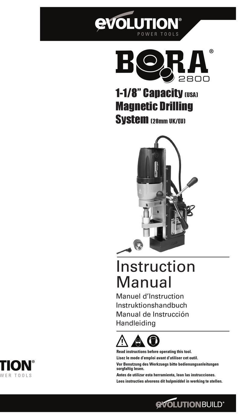 Evolution BORA 2800 Manuale utente