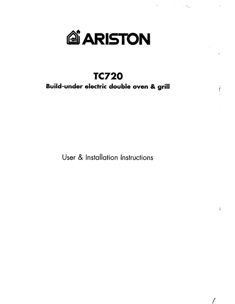 Ariston TC720 Istruzioni operative