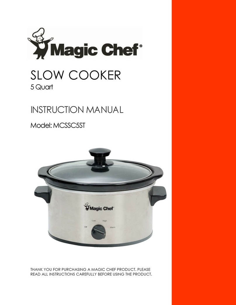 Magic Chef MCSSC5ST Manuale utente