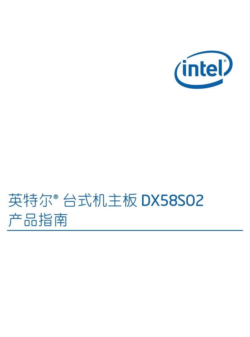 Intel DX58SO2 Manuale utente