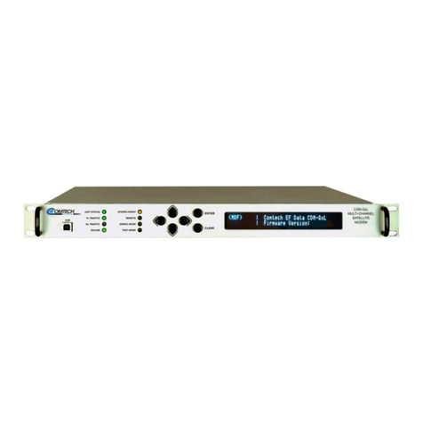 Comtech EF Data CDM-Qx Manuale utente