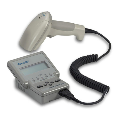Hand Held Products Quick Check Bar Code Verifiers 800 Manuale utente Hand Held Products Quick Check Bar Code Verifiers 800 Manuale utente