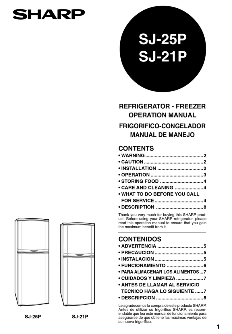 Sharp SJ-25P Manuale utente