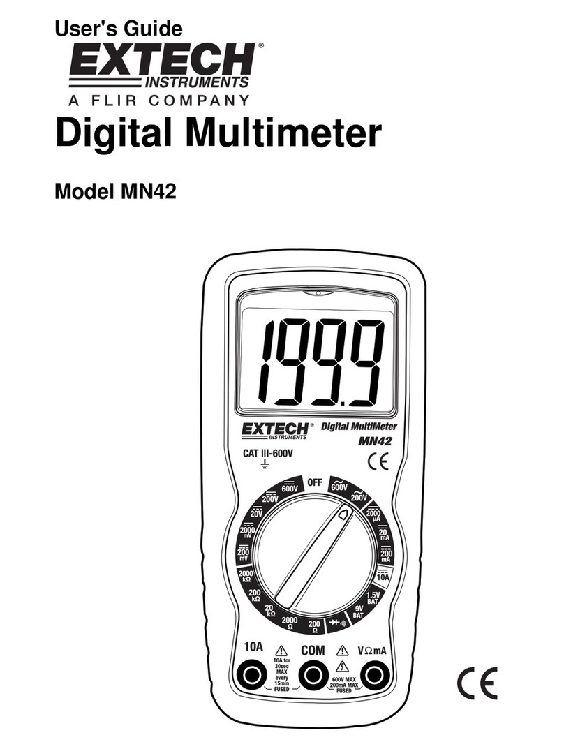 Extech Instruments MN45 Manuale utente