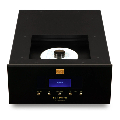 Audio Note CDT - Two Manuale tecnico Audio Note CDT - Two Manuale tecnico