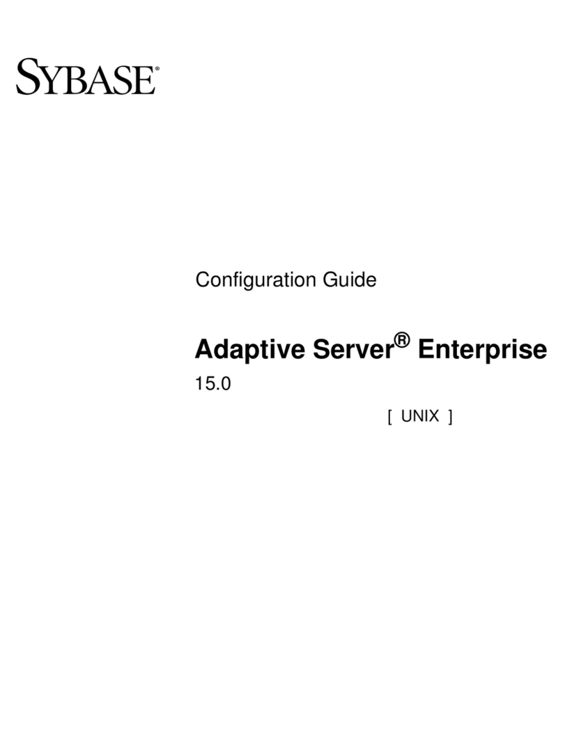 Sybase Adaptive Server Manuale utente