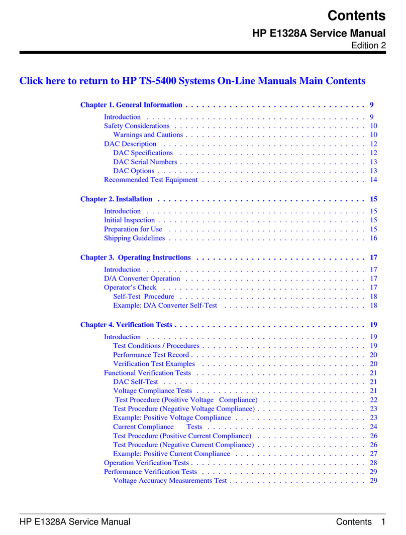 HP E1328A Manuale utente