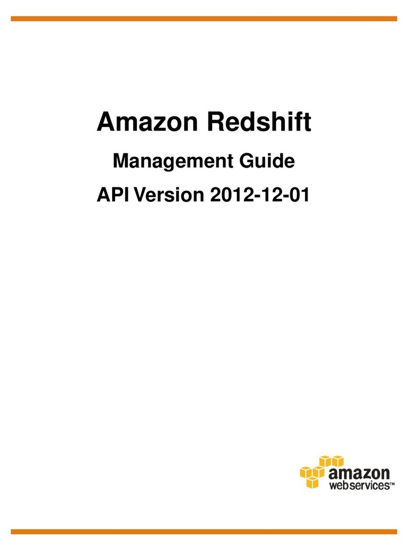 Amazon Redshift Manuale di programmazione