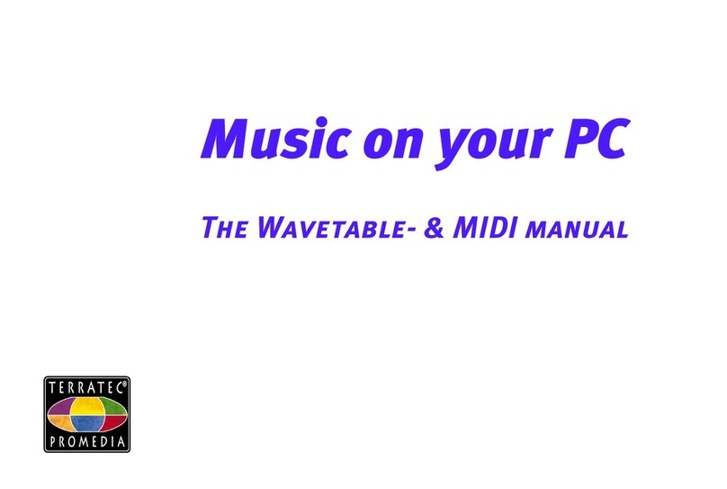 TerraTec WaveTable Manuale utente