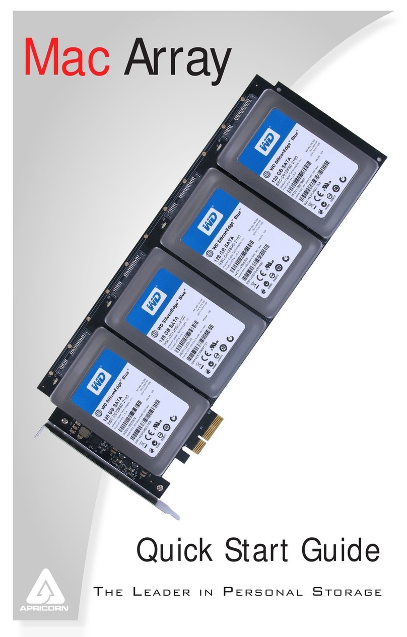Apricorn Mac Array Manuale utente