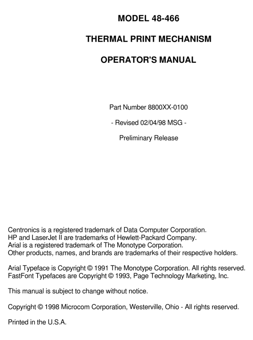 Microcom 48-466 Manuale utente Microcom 48-466 Manuale utente