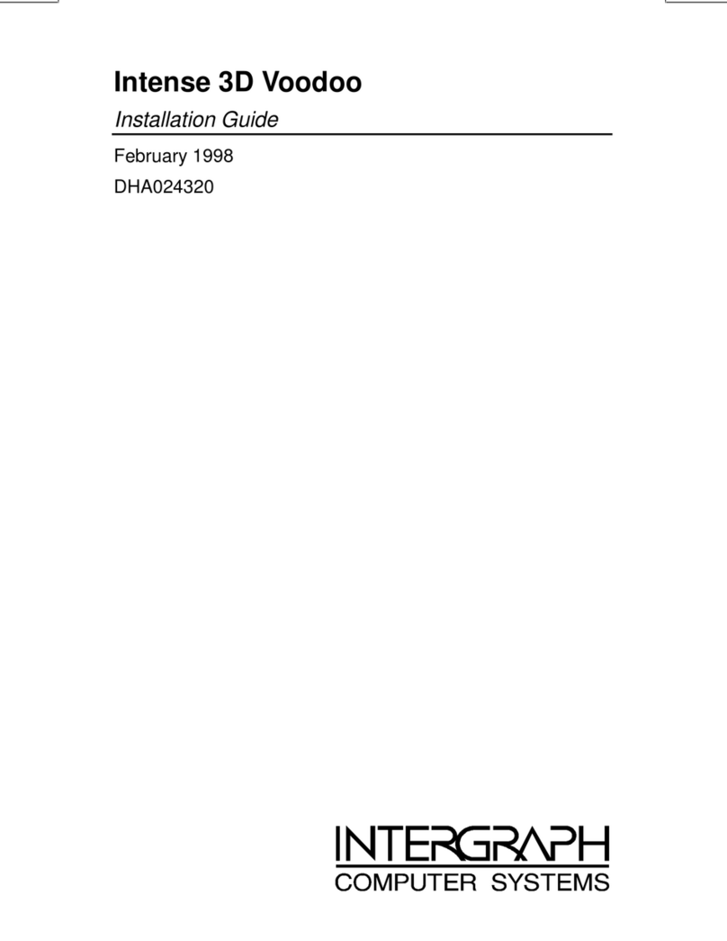 Intergraph Intense 3D Voodoo Manuale utente
