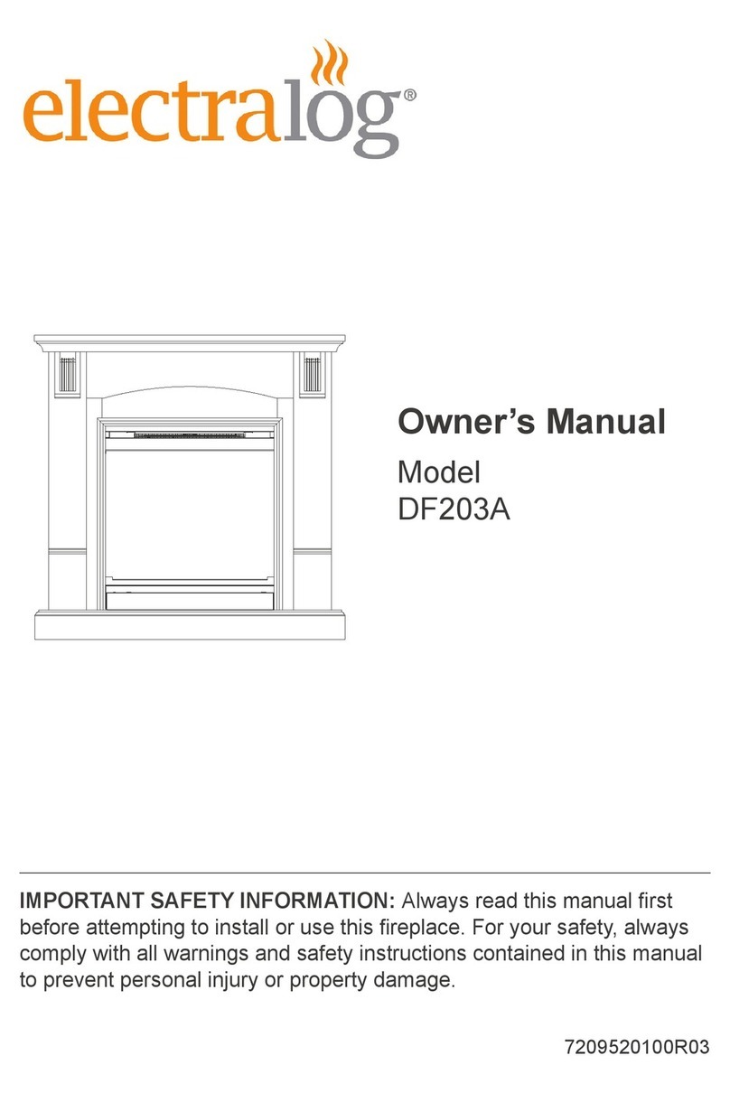 Dimplex ELECTRALOG DF203A Manuale utente