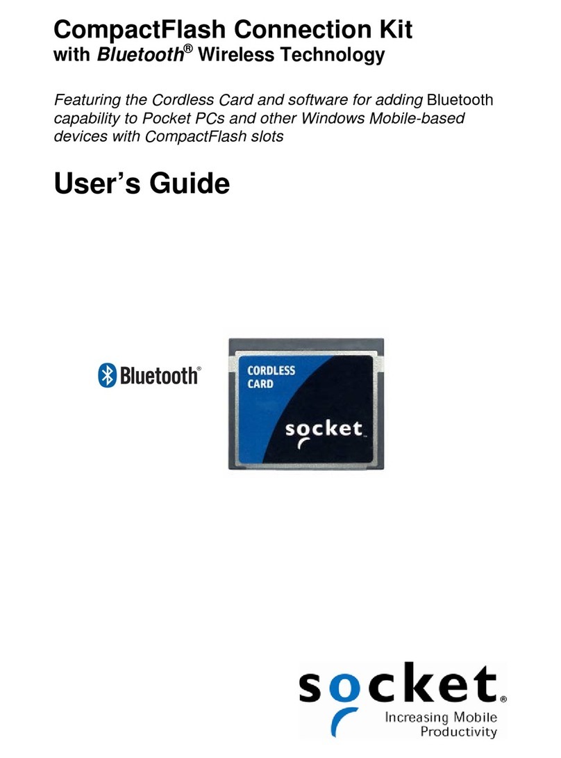 Socket CompactFlash Connection Kit Manuale utente
